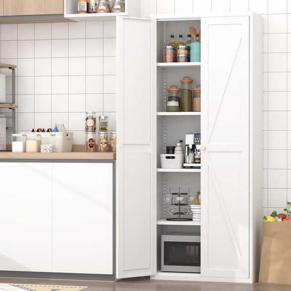 Greatmeet Kitchen Pantry Storage Cabinet, Tall Pantry Cabinet