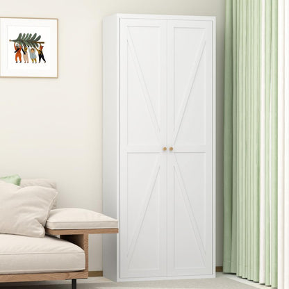 Greatmeet Kitchen Pantry Storage Cabinet, Tall Pantry Cabinet