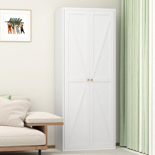 Greatmeet Kitchen Pantry Storage Cabinet, Tall Pantry Cabinet