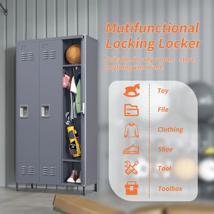 three-door closet shelving for storing clothing toy